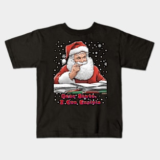 Santa's Got Your Back Kids T-Shirt